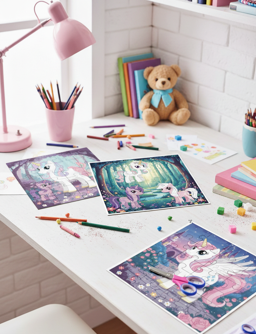 Unicorn Busy Book – Magical Learning Fun for Little Hands